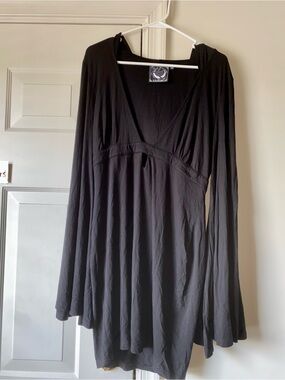 Killstar Women's Hooded Babydoll Tunic Dress XXL
